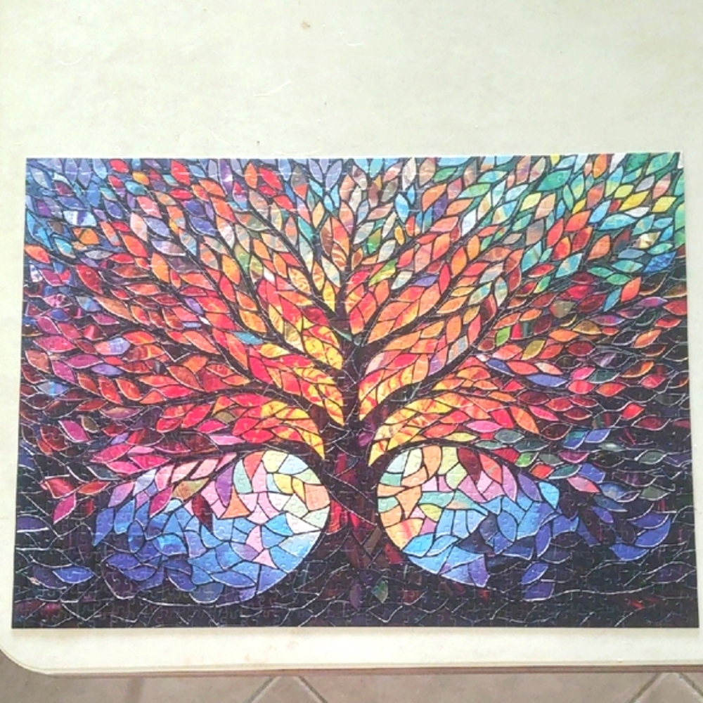 Colorful Tree of Life Puzzle